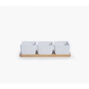 ΜΠΩΛ ΣΕΤ 3 ΤΜΧ ΜΕ ΔΙΣΚΟ SAGE / NEF-NEF HOMEWARE