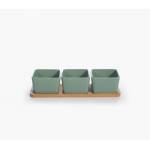 ΜΠΩΛ ΣΕΤ 3 ΤΜΧ ΜΕ ΔΙΣΚΟ SAGE / NEF-NEF HOMEWARE