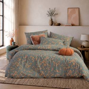 Σετ Σεντόνια Βαμβακερά Μονά με Λάστιχο Floriva / NEF-NEF