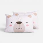 Μαξιλαροθήκη Happy Bear / NEF-NEF Kids Μαξιλαροθήκη Happy Bear / NEF-NEF Kids