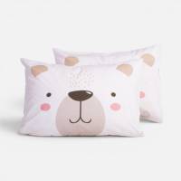 Μαξιλαροθήκη Happy Bear / NEF-NEF Kids
