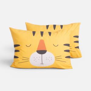 Μαξιλαροθήκη Happy Tiger / NEF-NEF Kids