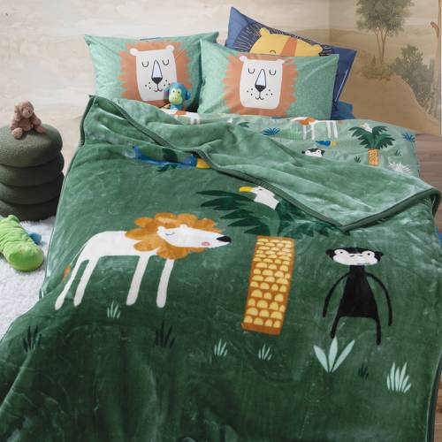 Κουβέρτα Παιδική Jungle Mania 160x220 / NEF-NEF Kids Κουβέρτα Παιδική Jungle Mania 160x220 / NEF-NEF Kids