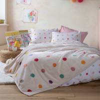 Κουβέρτα Παιδική Dots Ecru 160x220 / NEF-NEF Kids