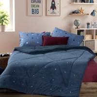 Κουβερτοπάπλωμα Παιδικό Μονό Dots Blue 160x220 / NEF-NEF Kids