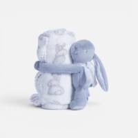Κουβερτάκι με Κουνελάκι Βρεφικό Αγκαλιάς Fleece Bunny Boo 75x100 / NEF-NEF Baby