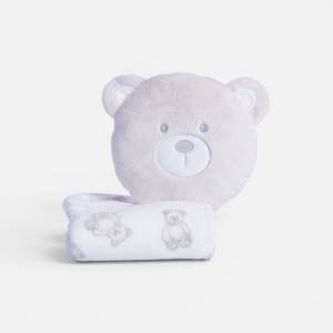 Κουβερτάκι με Μαξιλάρι Βρεφικό Fleece Honey Bear 75x100 / NEF-NEF Baby