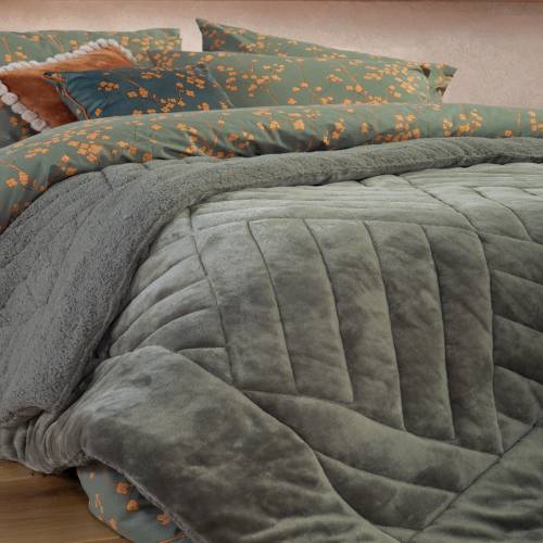 Κουβερτοπάπλωμα Υπέρδιπλο Alice 240x220 GREEN / NEF-NEF