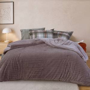 Κουβερτοπάπλωμα Μονό Elaisa 160x220 D.GREY / NEF-NEF