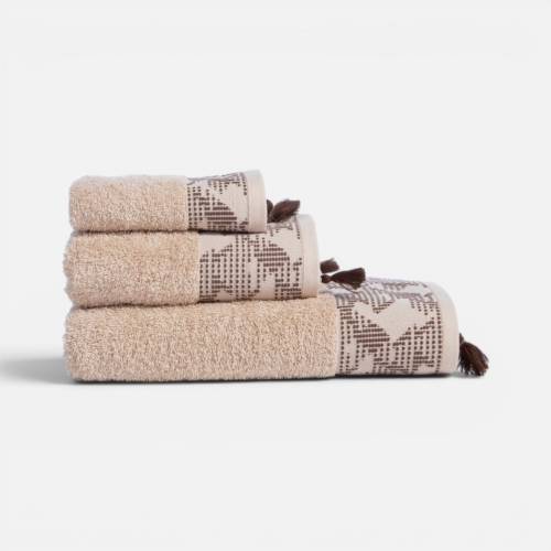 Σετ Πετσέτες 3 Τμχ Zeyn BEIGE / NEF NEF