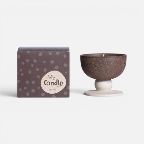 Αρωματικό Κερί My Candle BROWN VIOLET 175gr / NEF NEF Αρωματικό Κερί My Candle BROWN VIOLET 175gr / NEF NEF