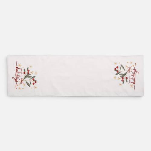 Χριστουγεννιάτικη Τραβέρσα Happy Holidays 40x140 / NEF NEF Christmas